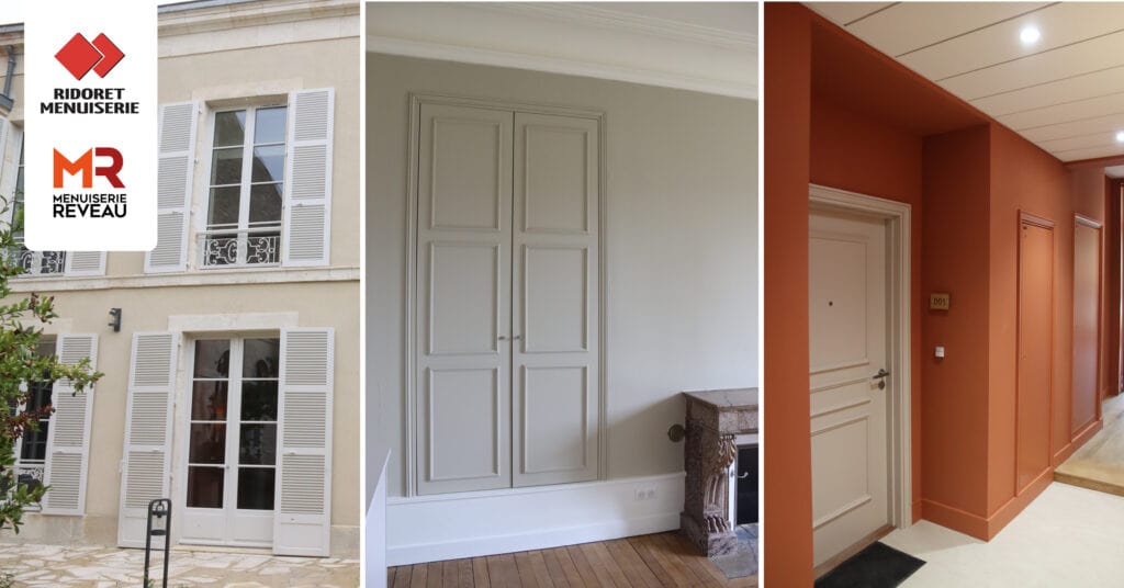 platrerie, menuiseries extérieures et intérieures ridoret menuiserie