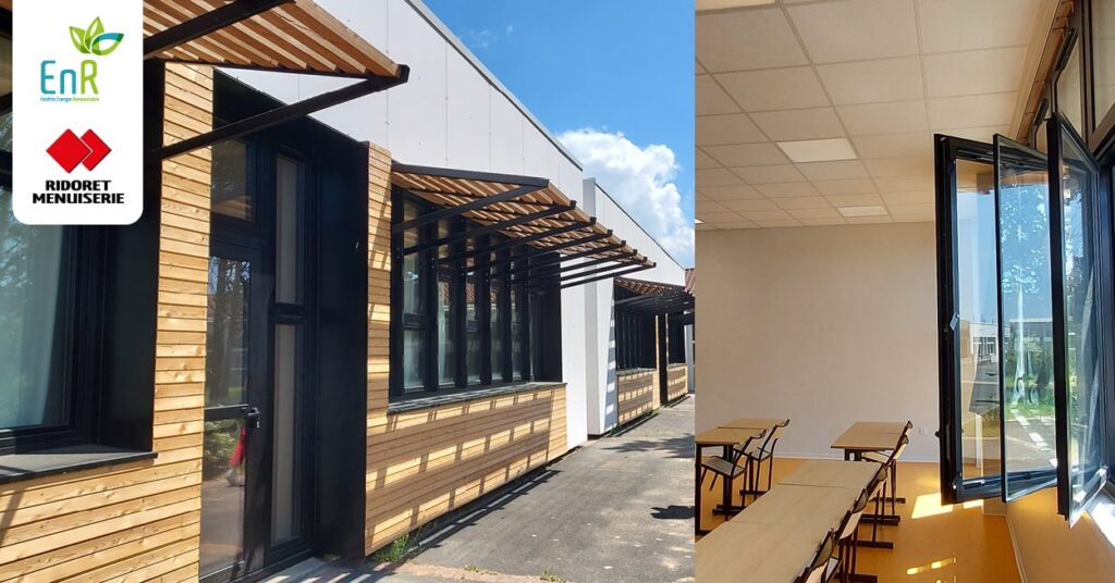 Lycée Saint-Exupéry par Ridoret Menuiserie La Rochelle