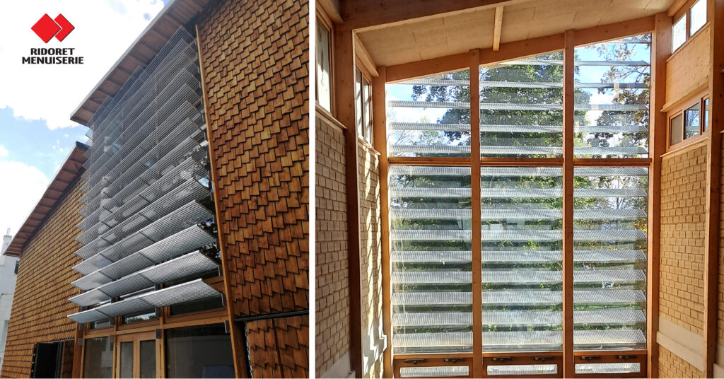 Centre Gilbert Raby par Ridoret Menuiserie Paris