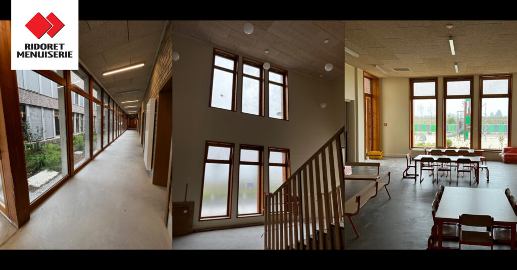 Groupe scolaire Claudie Haigneré par Ridoret Menuiserie Paris