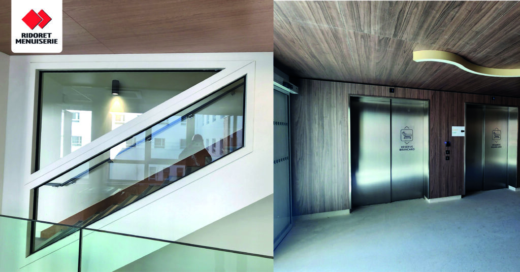 réalisation Hôpital de Meaux par Ridoret Menuiserie Paris