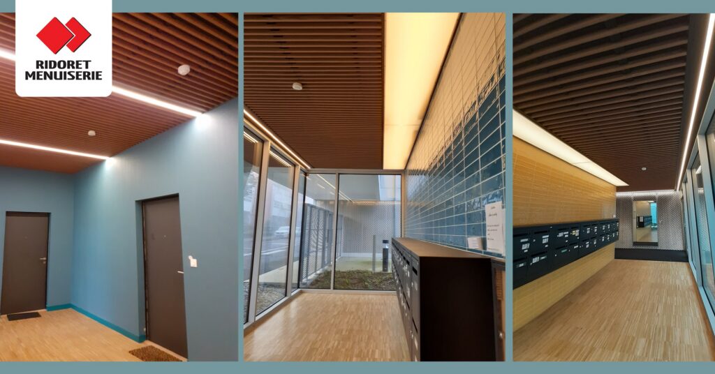 Logements collectifs Quai 80 par Ridoret Menuiserie Rennes