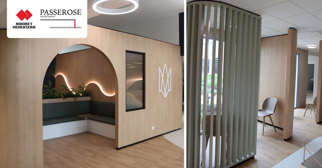 Cabinet dentaire Trident par Ridoret Menuiserie Niort