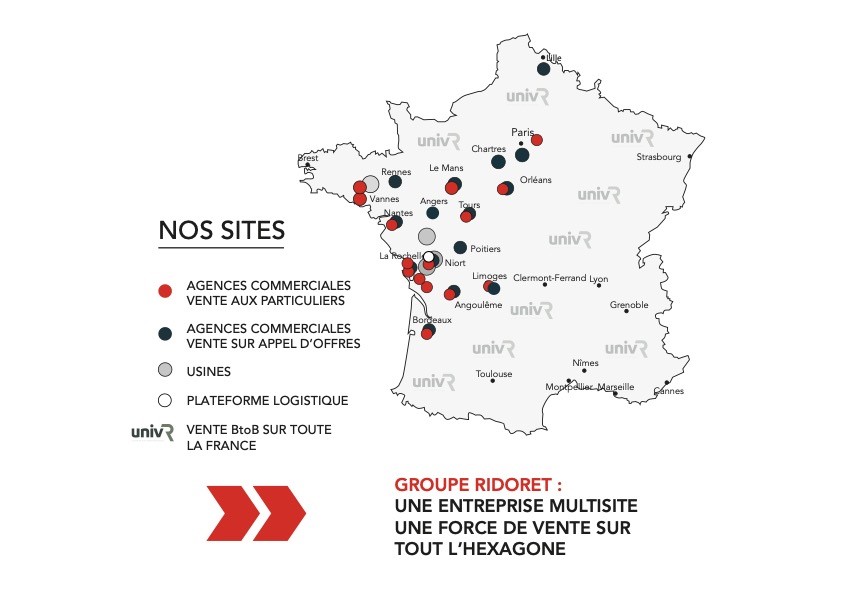 sites agences ridoret menuiserie
